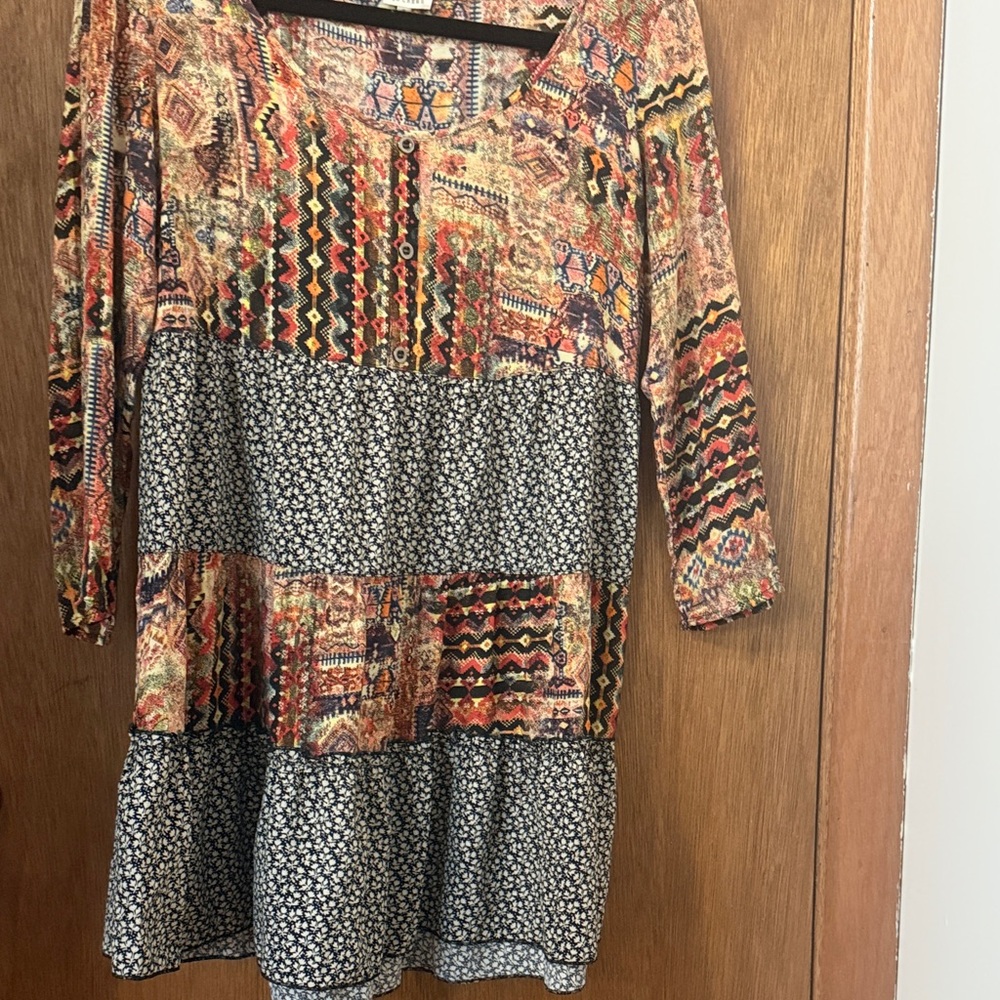 Multicolor Bohemian Blouse